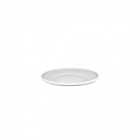 Set of 4 Saucers for Tea Cups – PlateBowlCup White - A Di Alessi A DI ALESSI AALEAJM28/79