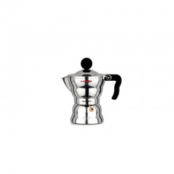Espresso Coffee Maker 70ml - Moka Alessi Steel - A Di Alessi