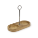 Bamboo Tray for Two Mills with Handle Natural - Linea - Peugeot Saveurs PEUGEOT SAVEURS PG44558