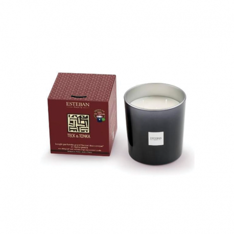 Vela Aromática Recargable Grande 450gr Teck et Tonka - Esteban Parfums ESTEBAN PARFUMS ESTTET-114