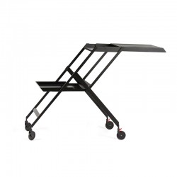Carrito de Servir Plegable - Plico Negro - Alessi ALESSI ALESRS11B