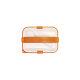 Marmita 1L + 1L com Talheres Laranja - Sanaliving - Omada OMADA OMS3220AR
