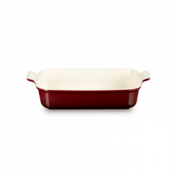 Heritage Rectangular Dish 32cm - Garnet - Le Creuset