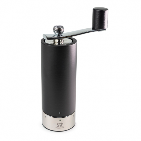 Pepper Mill With Crank Handle Black/Steel 18cm - Isen U'Select - Peugeot Saveurs PEUGEOT SAVEURS PG37758