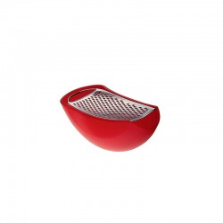 Grater with Cheese Cellar Red - Parmenide - A Di Alessi