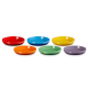 Set of 6 Rainbow Soup Plates 22cm - Coupe - Le Creuset LE CREUSET LC79356005218000