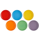 Set of 6 Rainbow Soup Plates 22cm - Coupe - Le Creuset LE CREUSET LC79356005218000