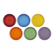 Set of 6 Dinner Plates 27cm Rainbow - Coupe - Le Creuset LE CREUSET LC79357005218000