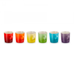 Set de 6 Tazas Espresso Arcoíris 100ml - Rainbow - Le Creuset LE CREUSET LC79114108359030