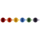Set of 6 Mugs 320ml Rainbow - Coupe - Le Creuset LE CREUSET LC89178005219003