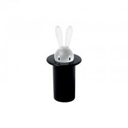 Toothpick Holder Black - Magic Bunny - A Di Alessi