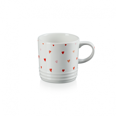 Stoneware Mug Hearts - L'Amour White - Le Creuset LE CREUSET LC80302350101805