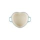 Heart Casserole 20cm Sea Salt with Gold Knob - L'Amour - Le Creuset LE CREUSET LC21401207174455