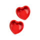 Set of 2 Red Heart Ramekins - Appolia For You - Peugeot Saveurs PEUGEOT SAVEURS PG61593