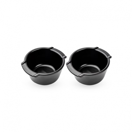 Juego de 2 Ramekins 200ml Negro Satinado - Appolia - Peugeot Saveurs PEUGEOT SAVEURS PG61883