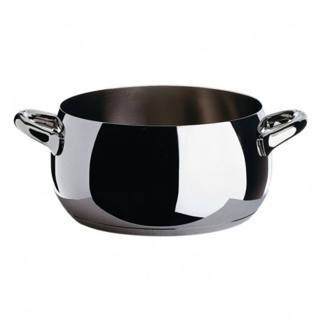 Casserole ø25,5cm - Mami Steel - Alessi ALESSI ALESSG101/24
