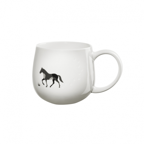Caneca Cavalo 400ml - Magu Footprints Branco - Asa Selection ASA SELECTION ASA22064338