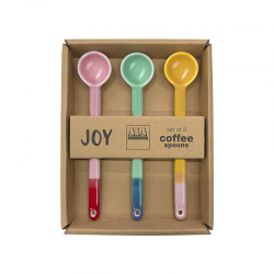 Set of 3 Spoons Smoothies Colors 15cm - Joy - Asa Selection ASA SELECTION ASA16925286