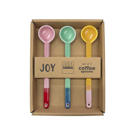 Set of 3 Spoons Smoothies Colors 15cm - Joy - Asa Selection ASA SELECTION ASA16925286