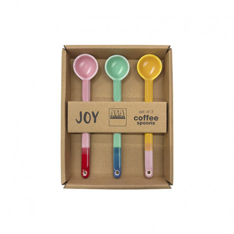 Set of 3 Spoons Smoothies Colors 10cm - Joy - Asa Selection ASA SELECTION ASA16945286