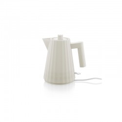 Electric Kettle 1lt White - Plissé - Alessi