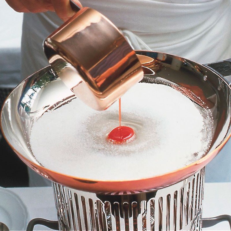 Sartén para Flambear - La Cintura di Orione Cobre - Officina Alessi