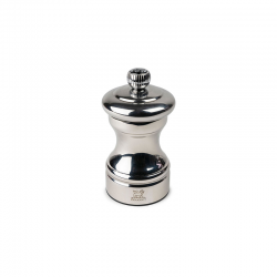 Stainless Steel Pepper Mill 10cm - Bistro Chef - Peugeot Saveurs PEUGEOT SAVEURS PG44237