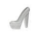 Sapato Decorativo Diva - Spikes Branco Brilhante - Byfly BYFLY BY0013