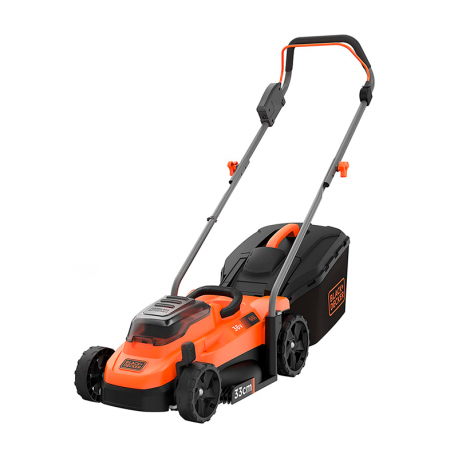 36V Cordless 2.5Ah 33cm Compact Mower - Black Decker BLACK DECKER BCMW3336L1