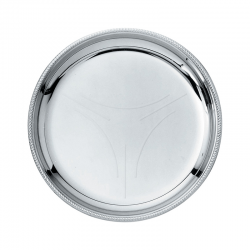 Conjunto de 6 Bases para Copos - Mercurio Aço - Alessi