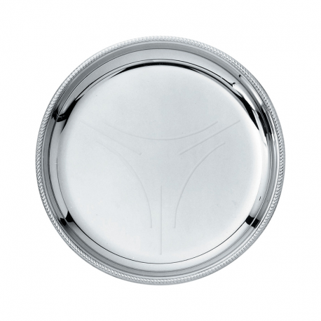 Set of 6 Glass Coasters - Mercurio Steel - Alessi ALESSI ALES800/10