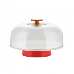 Cake-Stand Red - Mattina - Alessi
