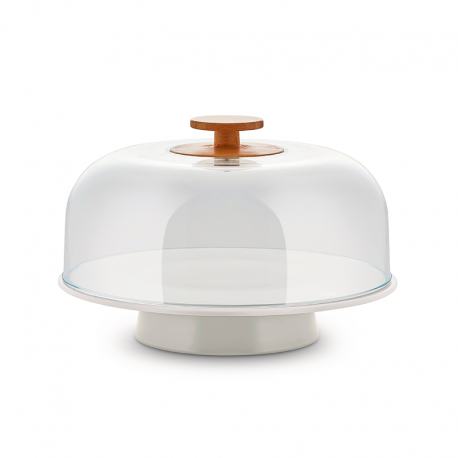 Prato para Bolo com Campânula Cinza - Mattina - Alessi ALESSI ALESBG06WG