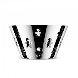 Round Basket Ø23cm - Girotondo Steel - A Di Alessi