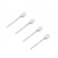 Set de 4 Cucharas para Moka - Dry Plata - Alessi ALESSI ALES4180/9S4