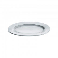Travessa Oval – PlateBowlCup Branco - A Di Alessi A DI ALESSI AALEAJM28/22