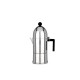 Cafeteira para Café Expresso 150ml - La Cupola Prateado E Preto - A Di Alessi A DI ALESSI AALEA9095/3B