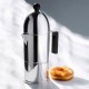 Espresso Coffee Maker 150ml - La Cupola Silver And Black - A Di Alessi A DI ALESSI AALEA9095/3B