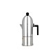 Cafetera para Café Exprés 300ml - La Cupola Plateado Y Negro - A Di Alessi A DI ALESSI AALEA9095/6B
