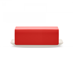 Butter Dish Red - Mattina - Alessi