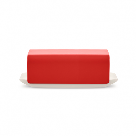 Butter Dish Red - Mattina - Alessi ALESSI ALESBG04R