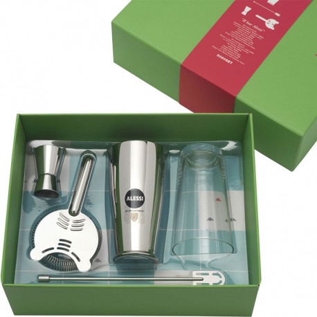 Cocktail Set - Il Bar Alessi Plata - Alessi ALESSI ALES5050SET