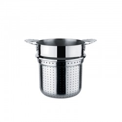 Cesto Perforado para Pasta ø20cm - Dressed Acero - Alessi