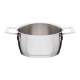 Casserole With Two Handles 16Cm - Pots And Pans Silver - A Di Alessi A DI ALESSI AALEAJM101/16