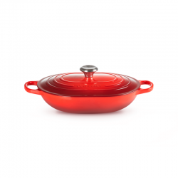 Cast Iron Oblong Casserole 31cm Cerise - Le Creuset LE CREUSET LC21112310602430
