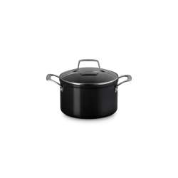 Panela Alta Cerâmica Antiaderente 20cm Preto - Le Creuset