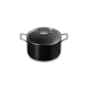 Panela Alta Cerâmica Antiaderente 24cm Preto - Le Creuset LE CREUSET LC51313240010598