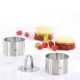 Set of 2 Rigns for Starters and Desserts - Forma Steel - Gefu GEFU GF12160