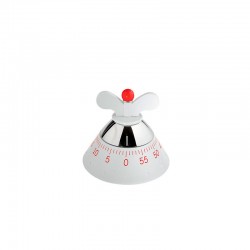 Cuentaminutos Blanco - Kitchen Timer - A Di Alessi A DI ALESSI AALEA09W
