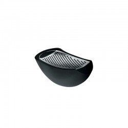 Grater with Cheese Cellar Black - Parmenide - A Di Alessi A DI ALESSI AALEAARU01B